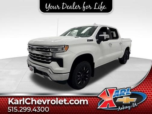 Summit White 2025 Chevrolet Silverado 1500 LTZ
