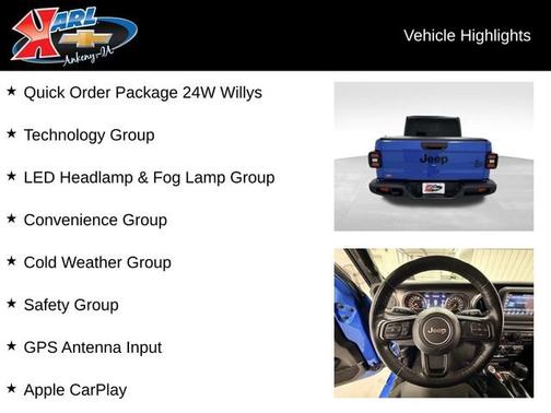 2021 Jeep Gladiator Willys