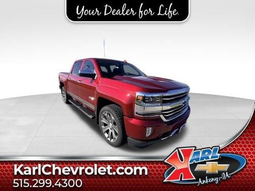 Cajun Red Tintcoat 2018 Chevrolet Silverado 1500 High Country