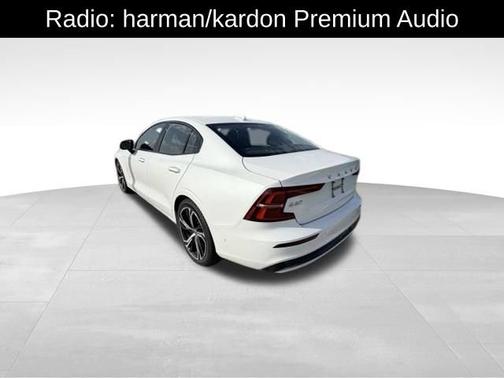 White 2024 Volvo S60 Ultimate Dark Theme