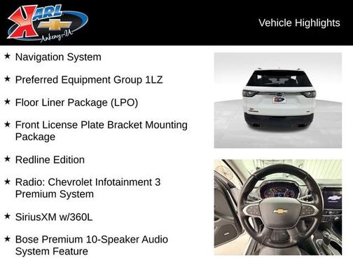 Summit White 2020 Chevrolet Traverse Premier