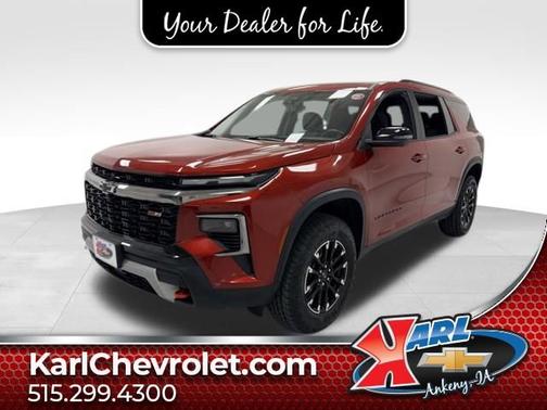 Radiant Red Tintcoat 2024 Chevrolet Traverse AWD Z71