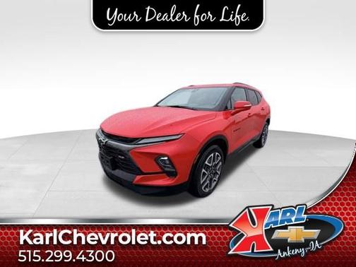 Red Hot 2023 Chevrolet Blazer RS