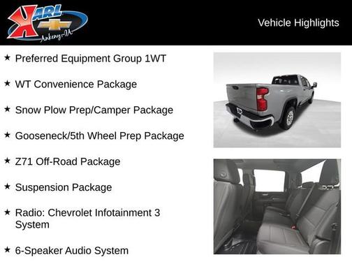 2026 Chevrolet Silverado 2500 Work Truck