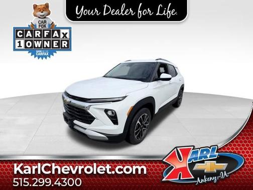 Summit White 2025 Chevrolet Trailblazer LT