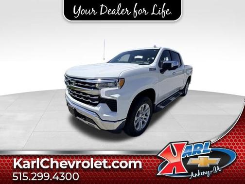 Summit White 2023 Chevrolet Silverado 1500 LTZ