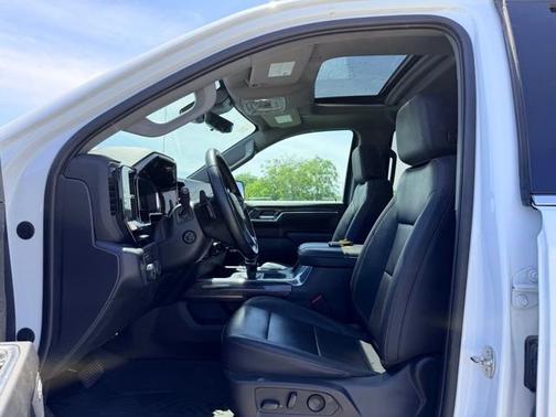Summit White 2023 Chevrolet Silverado 1500 LTZ