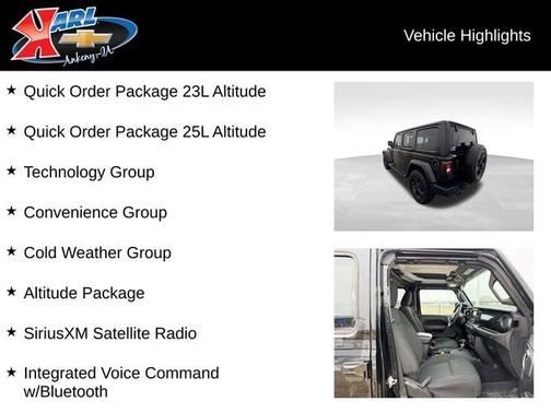 2023 Jeep Wrangler Sport Altitude