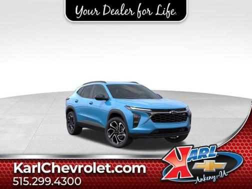 Blue 2026 Chevrolet Trax 2RS