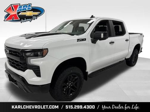 Summit White 2025 Chevrolet Silverado 1500 LT Trail Boss