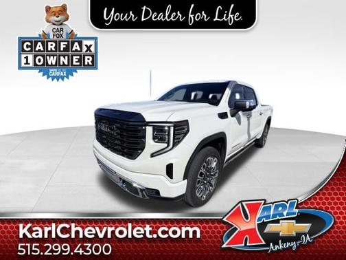 White Frost Tricoat 2023 GMC Sierra 1500 Denali