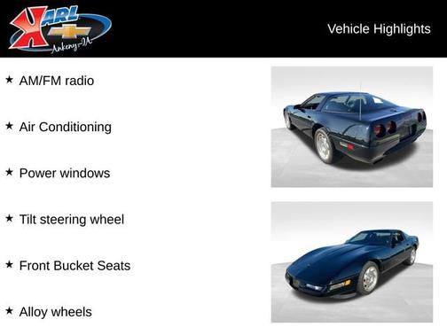 1996 Chevrolet Corvette 2DR CPE