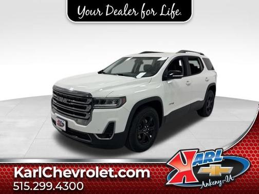 Summit White 2021 GMC Acadia AT4