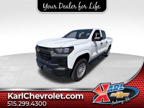 Summit White 2025 Chevrolet Colorado 4WD Work Truck