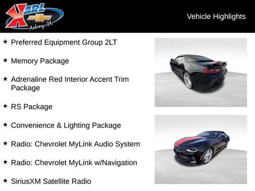 2018 Chevrolet Camaro 2LT