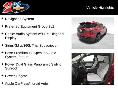 2026 Chevrolet Traverse AWD High Country