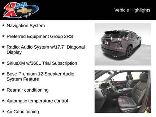 2026 Chevrolet Traverse AWD RS