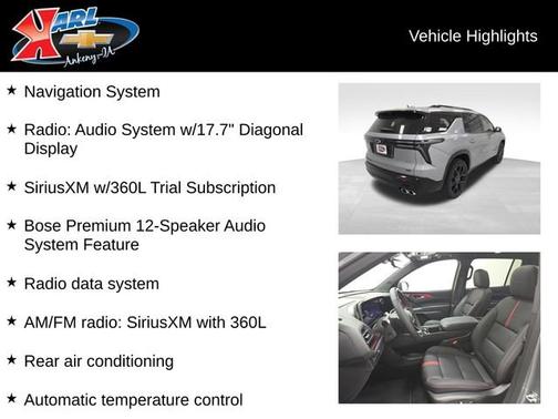 2026 Chevrolet Traverse AWD RS