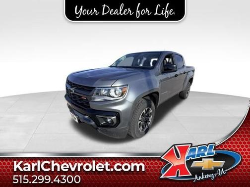Satin Steel Metallic 2021 Chevrolet Colorado 4WD Z71