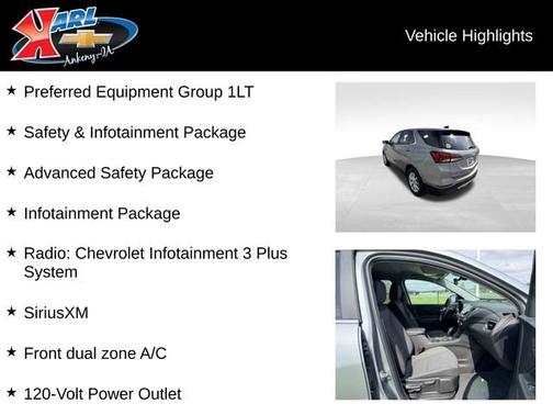 Sterling Gray Metallic 2024 Chevrolet Equinox 1LT