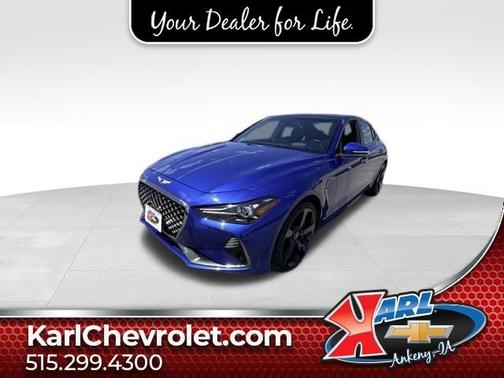 Blue 2019 Genesis G70 3.3T Advanced