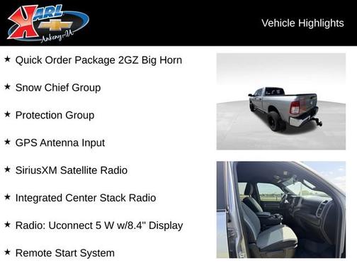 Billet Silver Metallic Clearcoat 2022 RAM 2500 Big Horn
