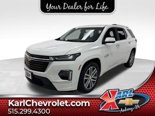 Summit White 2023 Chevrolet Traverse High Country
