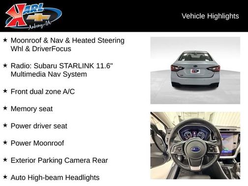 Ice Silver Metallic 2022 Subaru Legacy Limited