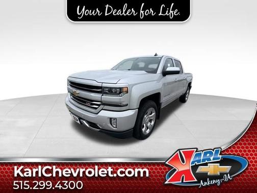 Silver Ice Metallic 2017 Chevrolet Silverado 1500 2LZ