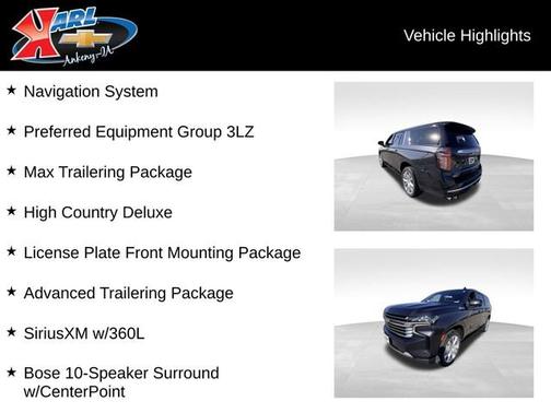 Dark Ash Metallic 2024 Chevrolet Suburban High Country