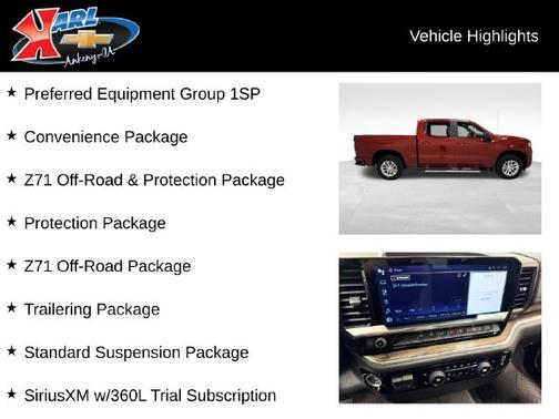 Radiant Red Tintcoat 2025 Chevrolet Silverado 1500 RST