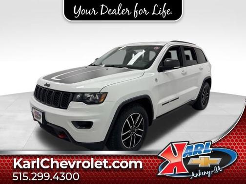 Bright White Clearcoat 2020 Jeep Grand Cherokee Trailhawk