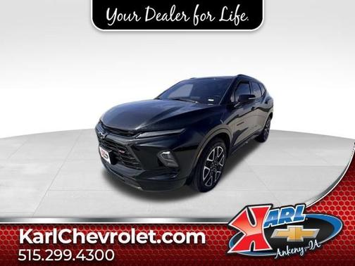 Black 2024 Chevrolet Blazer RS