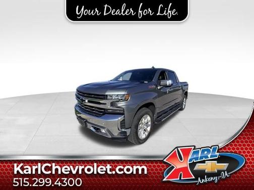 Satin Steel Metallic 2019 Chevrolet Silverado 1500 LTZ