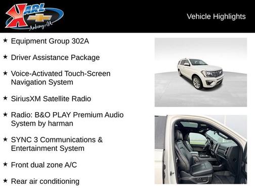 WHITE PLATINUM ME 2018 Ford Expedition Limited