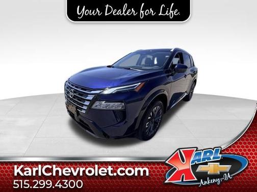 Deep Ocean Blue Pearl 2026 Nissan Rogue Platinum