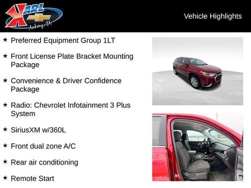 2021 Chevrolet Traverse LT Cloth