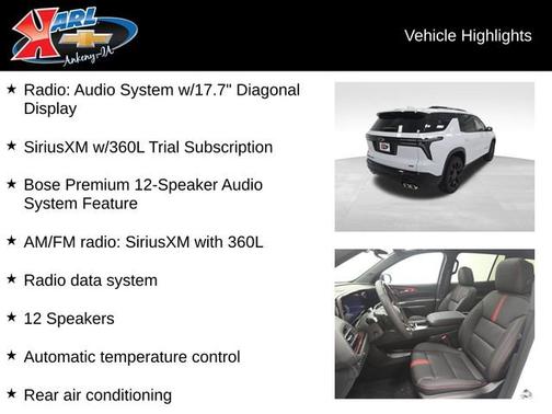 2026 Chevrolet Traverse AWD RS