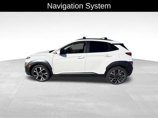 Lunar White 2023 Hyundai KONA Limited