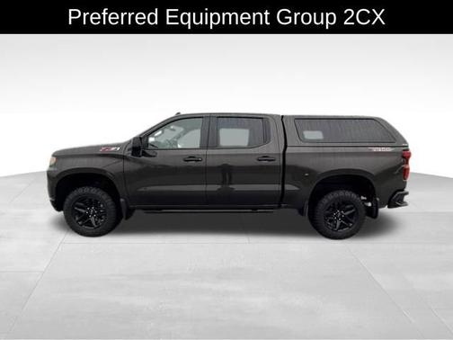 Oxford Brown Metallic 2021 Chevrolet Silverado 1500 Custom Trail Boss