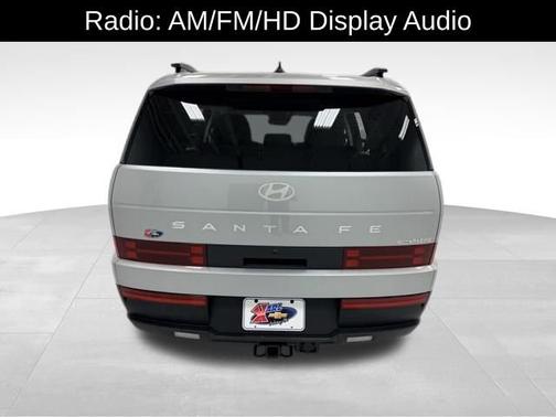 Shimmering Silver 2026 Hyundai SANTA FE HEV SEL