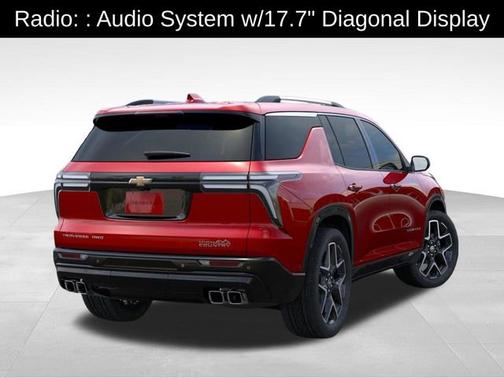 Red 2026 Chevrolet Traverse AWD High Country