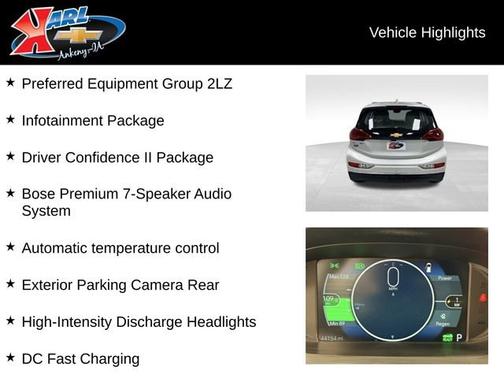 Silver Ice Metallic 2019 Chevrolet Bolt EV Premier