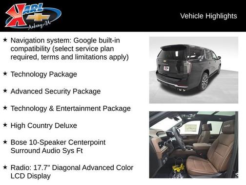 2026 Chevrolet Tahoe High Country