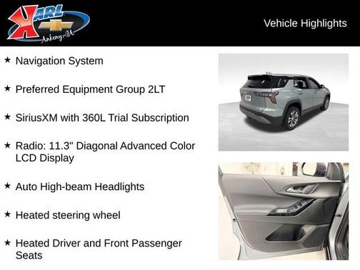 Sterling Gray Metallic 2026 Chevrolet Equinox AWD LT