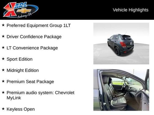 Shadow Gray Metallic 2021 Chevrolet Trax LT