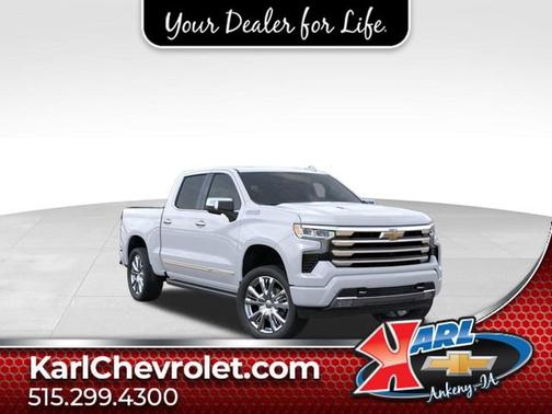 Polar White Tricoat 2026 Chevrolet Silverado 1500 High Country