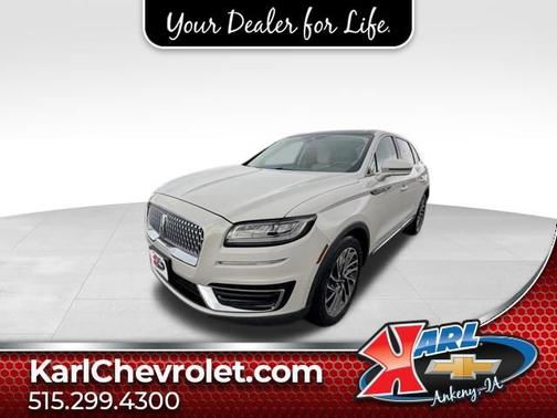 CERAMIC PEARL 2020 Lincoln Nautilus Reserve