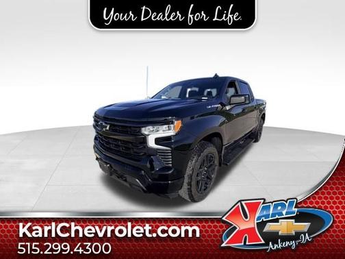 Black 2025 Chevrolet Silverado 1500 RST