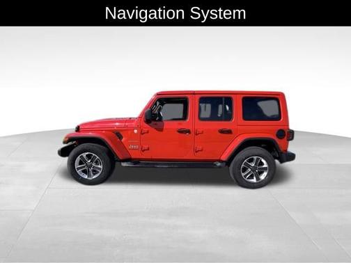 Firecracker Red Clearcoat 2023 Jeep Wrangler Sahara